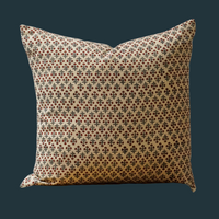 95. Handmade Block Print Textile Pillow