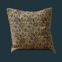 94. Handmade Block Print Textile Pillow