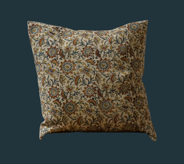 94. Handmade Block Print Textile Pillow