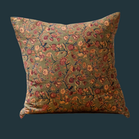 90. Handmade Block Print Textile Pillow
