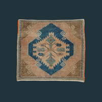 Small Vintage Turkish Rug .15