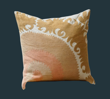 80. Handmade Vintage Suzani Pillow