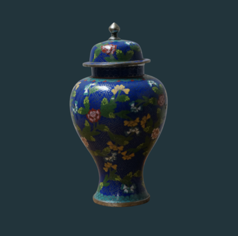 Cloisonné Urn