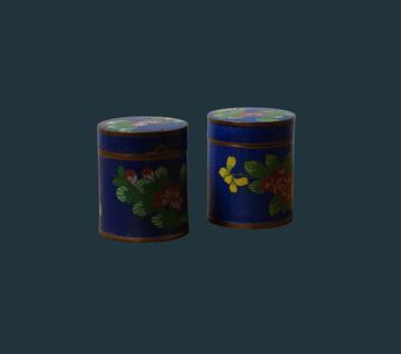 Cloisonné Stash Pair