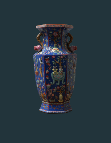 Cloisonne Vase