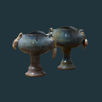 Vintage Ceramic Chinese Goblets (set of four)