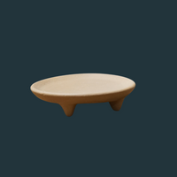 Mini Footed Ceramic Plate