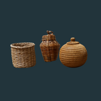Mini Woven Baskets (set of three)