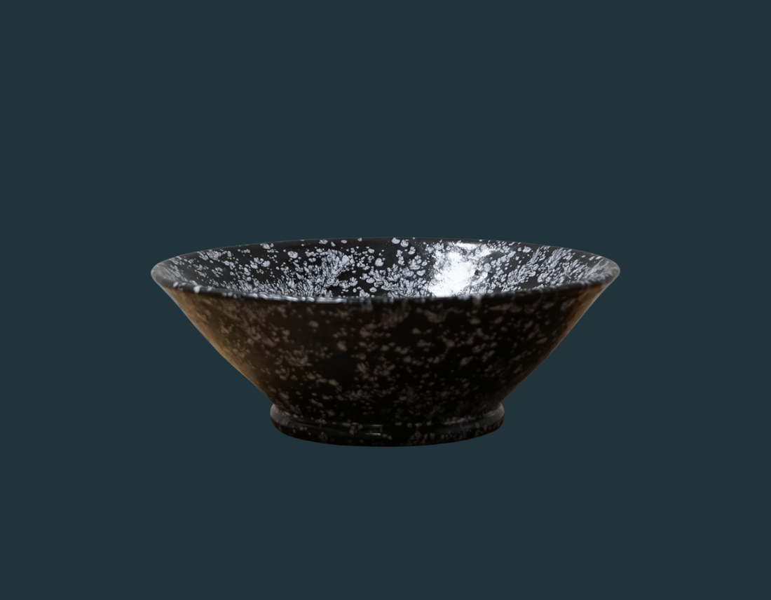 Black Speckled Bowl
