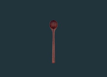 6.5’’ Walnut Wood Stirring Spoon