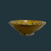 Olive Green Glazed Bowl