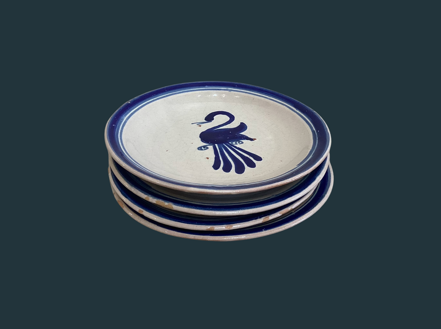 Hand Painted & Glazed Plates