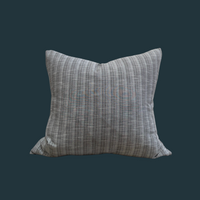 Handmade Blue Striped Pillow