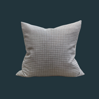 1. Handmade Neutral Pillow