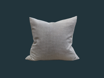 1. Handmade Neutral Pillow