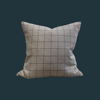 2. Handmade Neutral Pillow