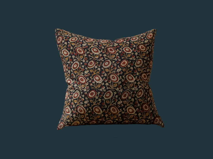 106. Handmade Block Print Pillow