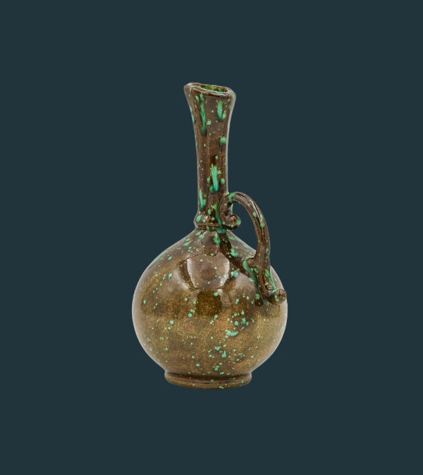 Hand-painted Olive Oil Decanter
