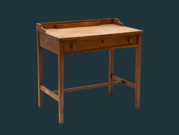 Vintage Oak Writing Table