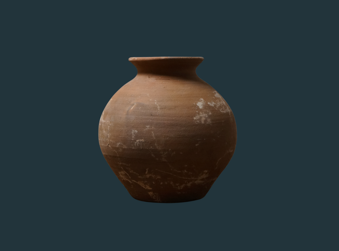 Vintage Clay Vase