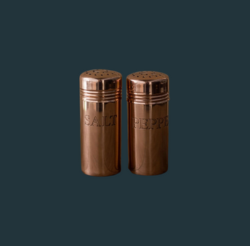 Copper Salt & Pepper Shakers