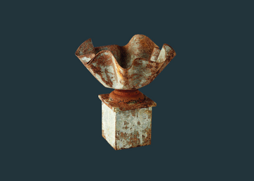 Galvanized Handkerchief Planter