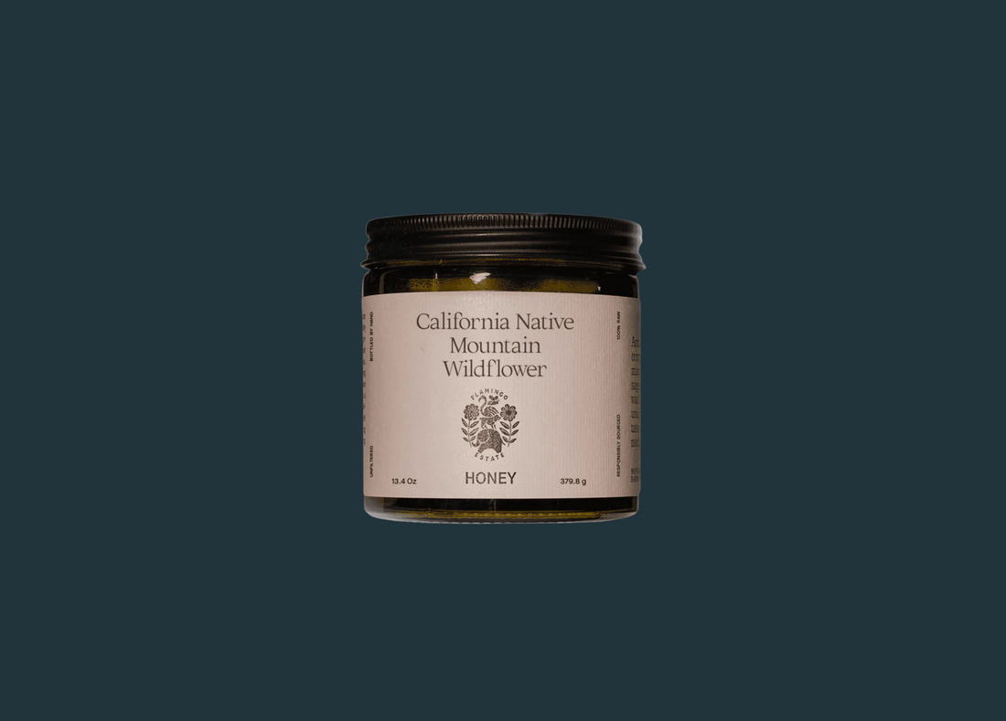 California Native Mountain Wildflower Honey