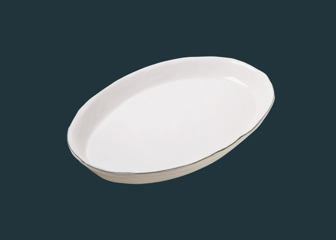 Bevagna Deep Oval Serving Platter