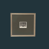 Antique Ink on paper Worcester Cathedral Art (Set of four)