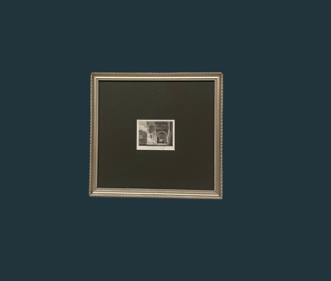 Ancient Ink on Paper Artwork