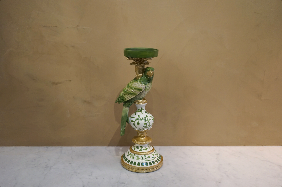 Parrot Candle Holder