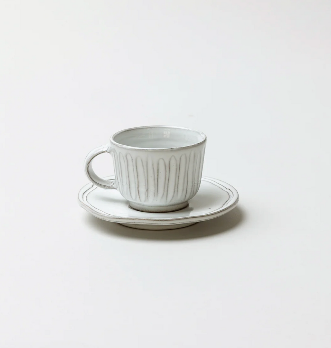 Radi Fluted Espresso Cup & Saucer