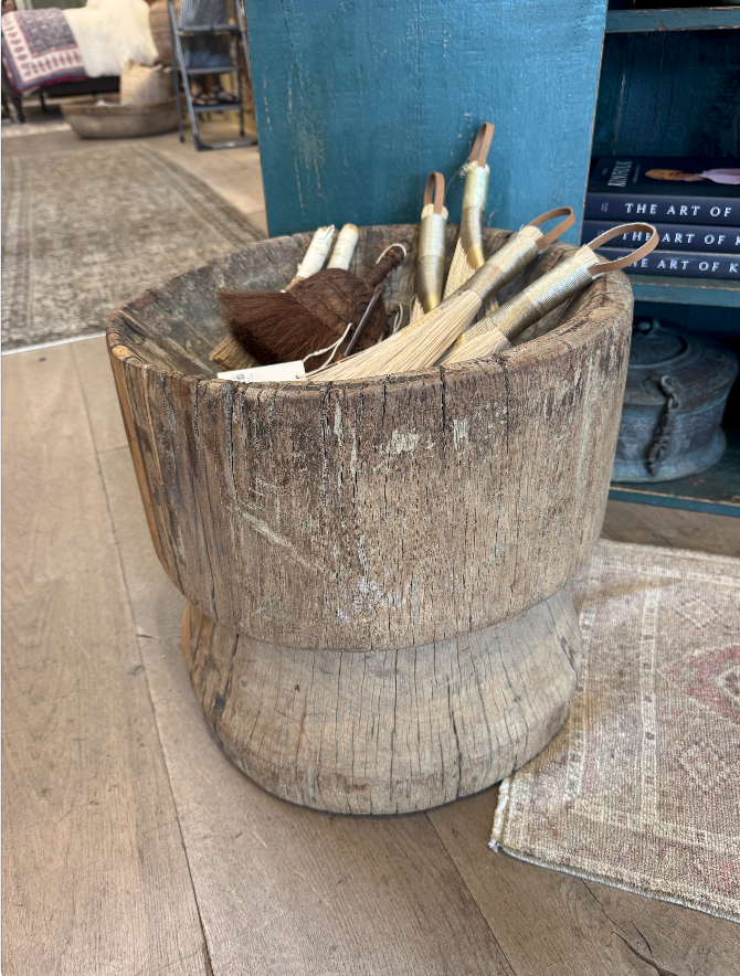Vintage Wood Mortar