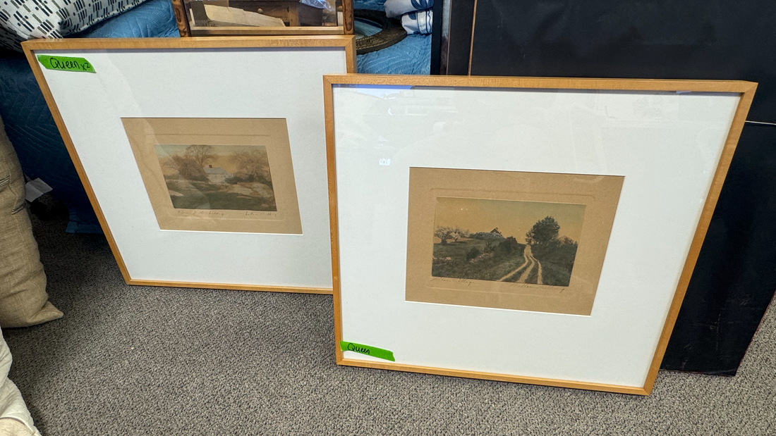 2 Framed Photos