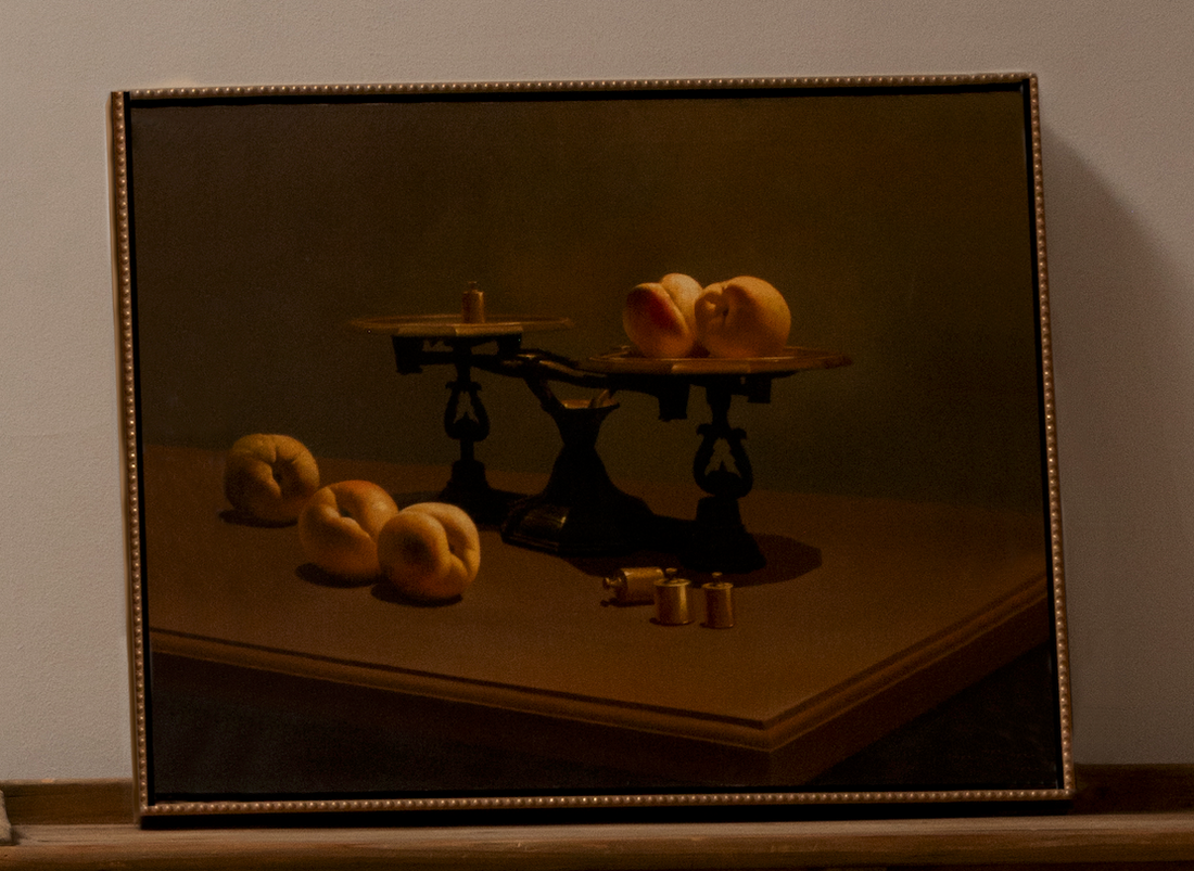 Still Life with Balance Scale