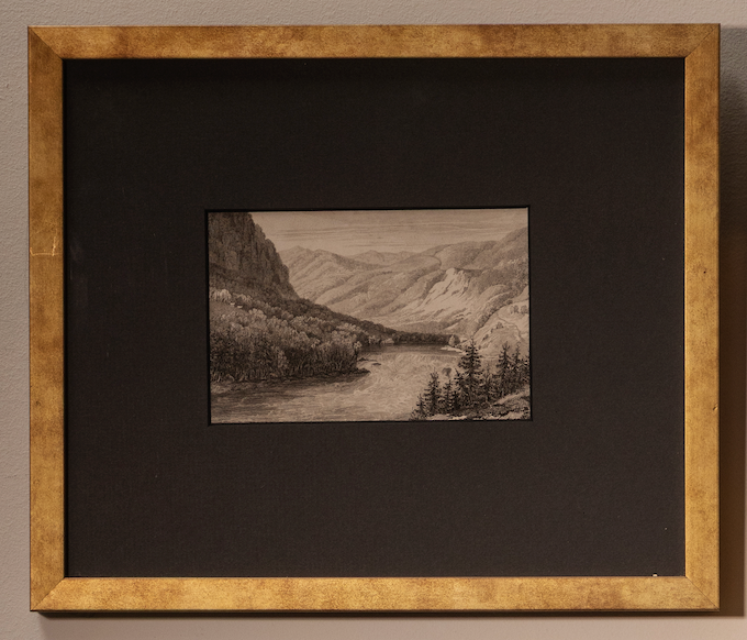Mountain Waterfall Landscape