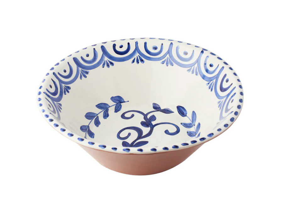 Hand-Painted Ceramic Serving Bowls made in Portugal