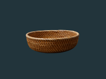 Small Vietnamese Rattan Basket