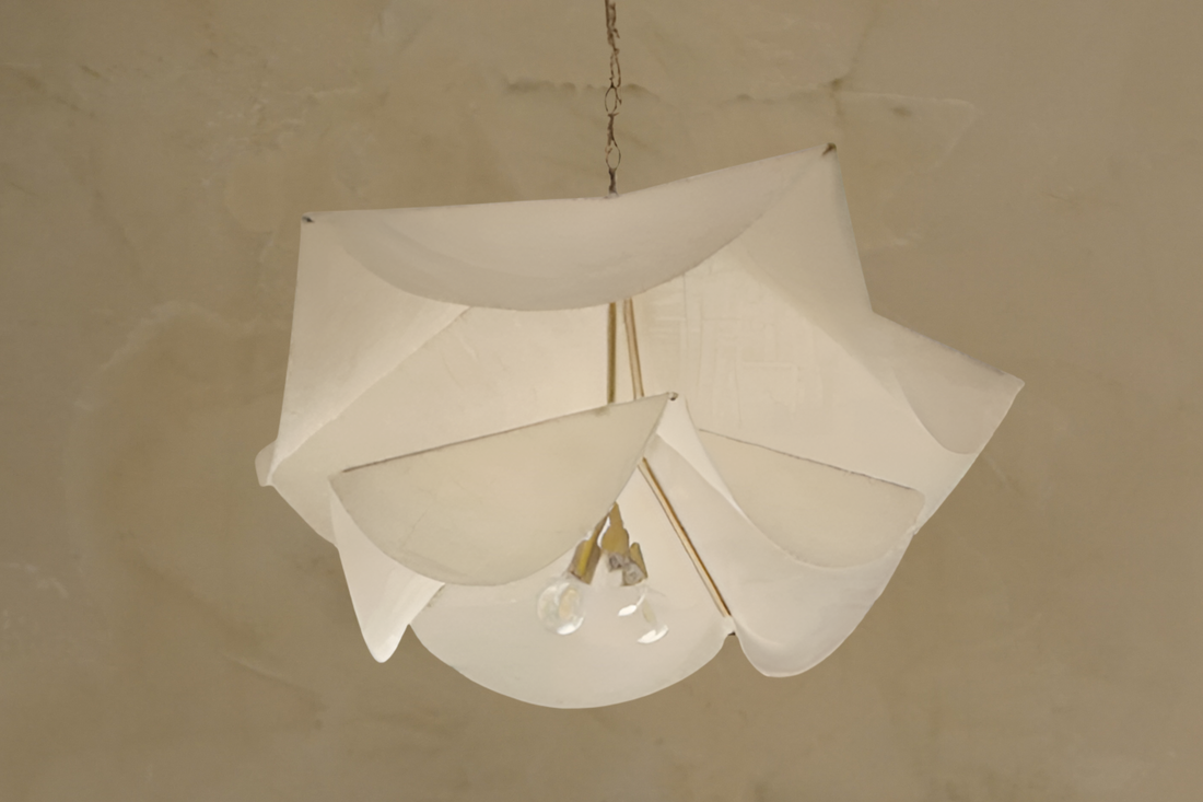 Custom 2-Tier Parasol Chandelier