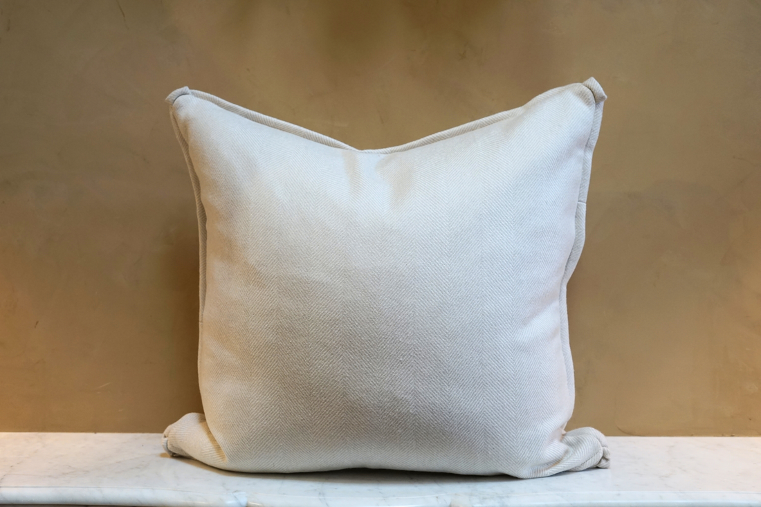 78. Handmade Extra Soft Herringbone Pillow