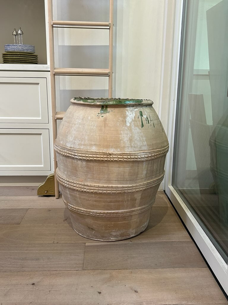 Vintage Olive Oil Pot | Large
