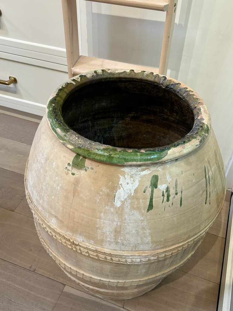 Vintage Olive Oil Pot | Large