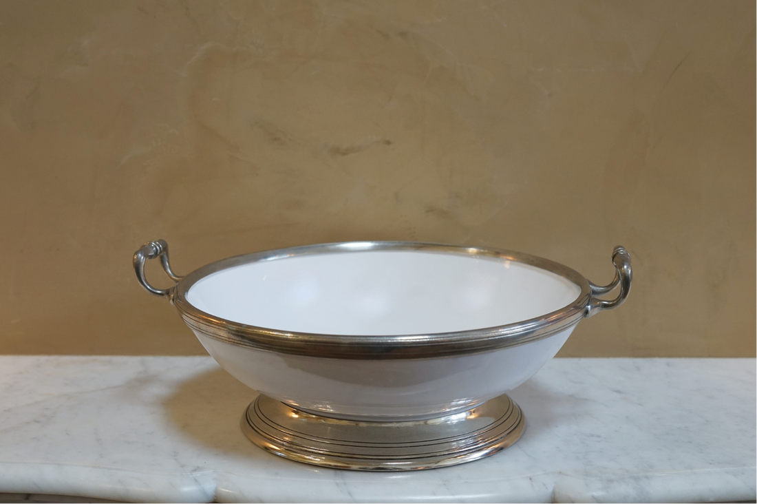 Tuscan Large Footed Bowl with Handles