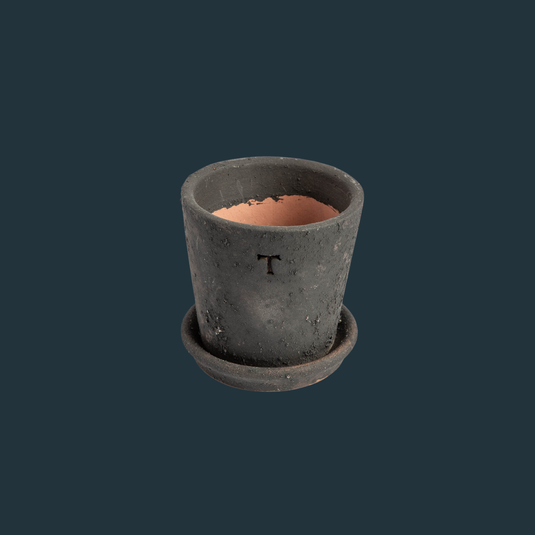 Petite Terracotta Pot & Saucer
