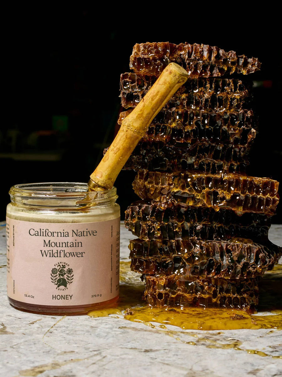 California Native Mountain Wildflower Honey