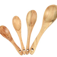 Baking Gift Set: Oven Mitt, Pot Holder & Mini Wooden Spoons