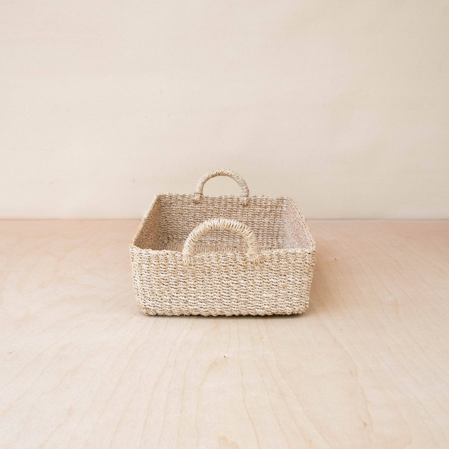 Handwoven Rectangle Basket