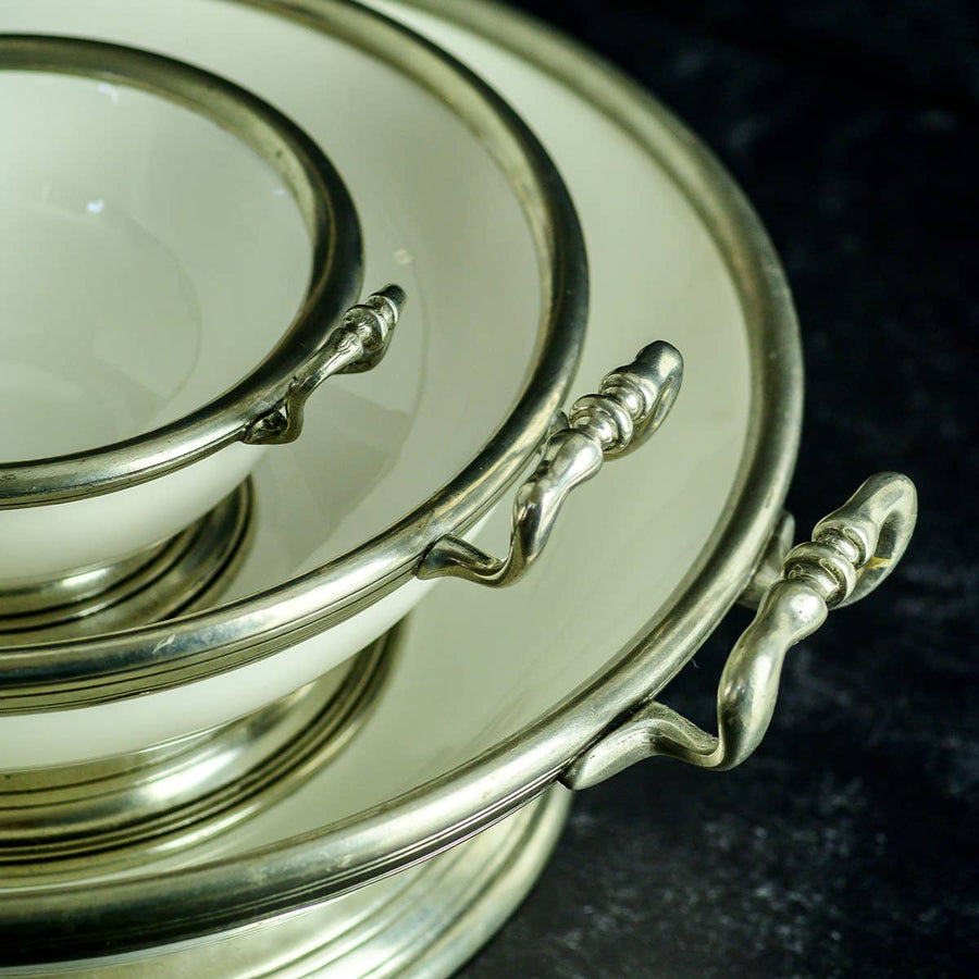 Tuscan Large Footed Bowl with Handles