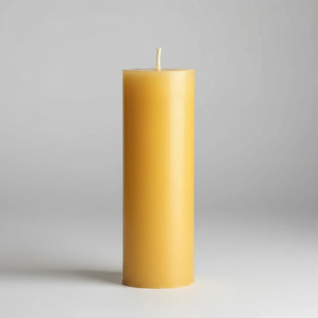 Beeswax Pillar Candles