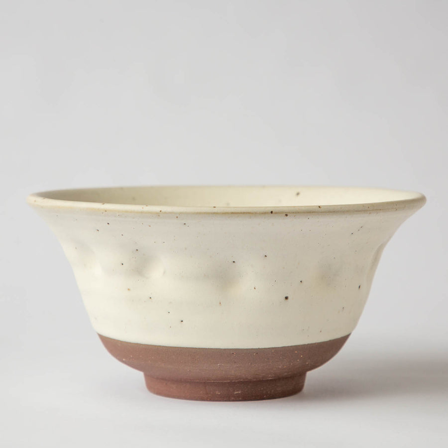 White Clay Bowl - Large (Set of 2)